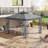 Breianne 3m W x 3m D Steel Patio Gazebo