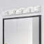 Applique murale 35 lumières DEL 35 po Modern Crystal