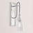 Levine Steel Armed Sconce-433666606