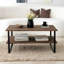 Jecory Sled Coffee Table with Storage-1959152991