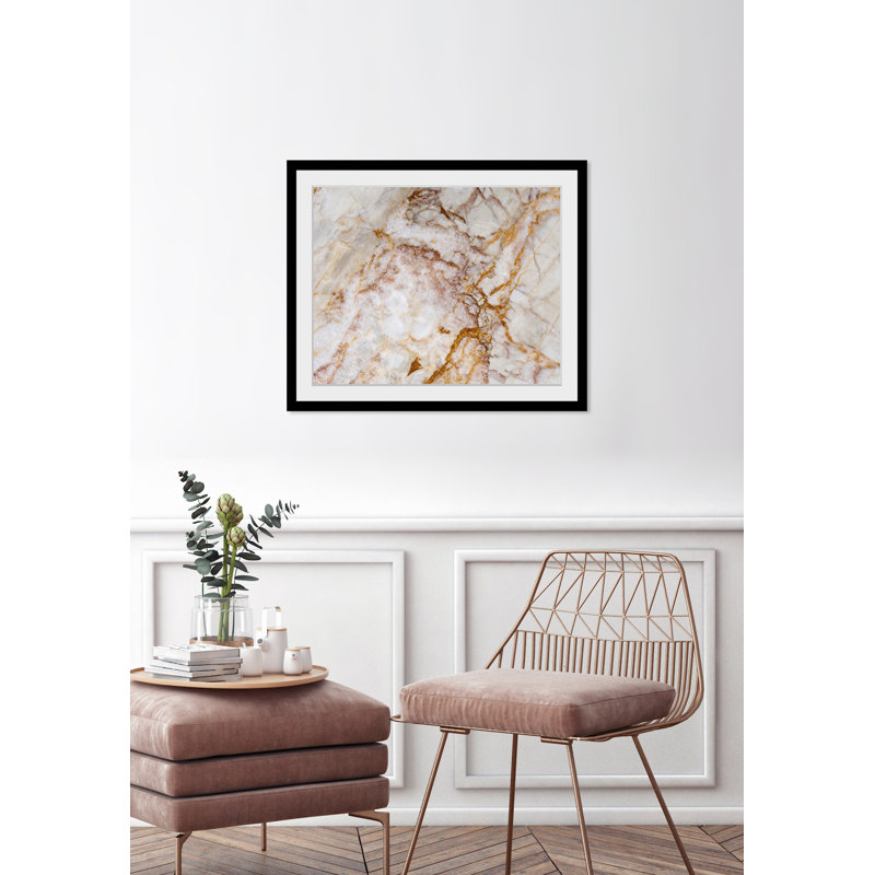 Marble - Single Picture Frame Print