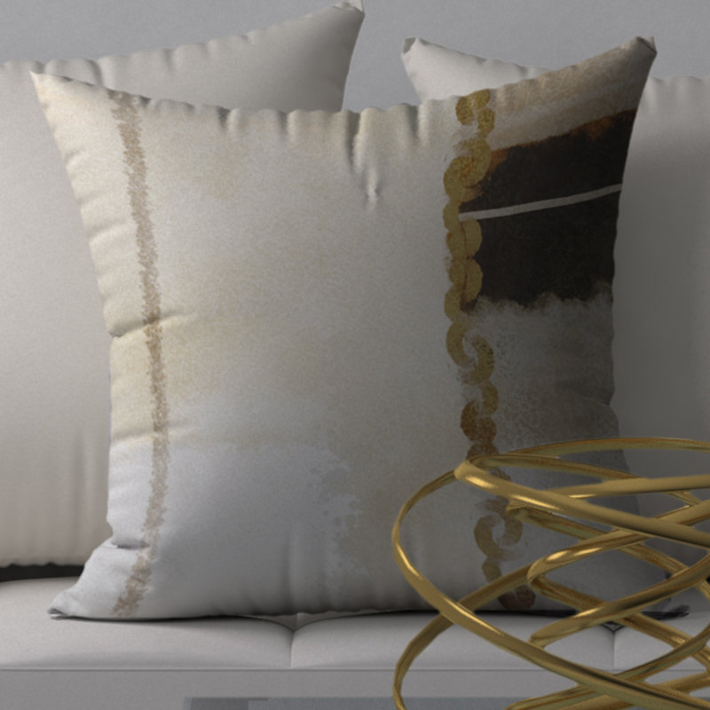 Housse de coussin décoratif carrée solaire, 20 po X 20 po
