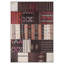 Luxueux tapis lavable à la machine, 100% polyester, 7,5 x 10,8 pieds | Hauteur des poils: 0,2 po, 1850 g / m² | Dessus en polyester recyclé, facile d'entretien, parfait pour le salon et la chambre à coucher, conception douce et durable-758808745