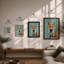 Fox in Focus Modern - Framed Print-1619956428-1619956421