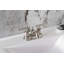 Laiton Kingston FB2601CML Robinet de salle de bain central avec drain escamotable, chrome poli-95752697