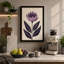 Purple Crown Botanical - Wrapped Canvas-1509544240-1509544241