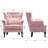 Kimmie Upholstered Club Chair-1885910770
