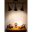 Luminaire sur rail directionnel industriel 3 lumières Kira Home Broadway 23, finition bronze