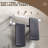 2-Tier Stainless Steel Wall Mounted Square Towel Rack With Concealed Mounting Hardware Staggered Two Rod Towel Rack-111715627-111715628