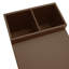 Rangement pour condiment en cuir dacasso