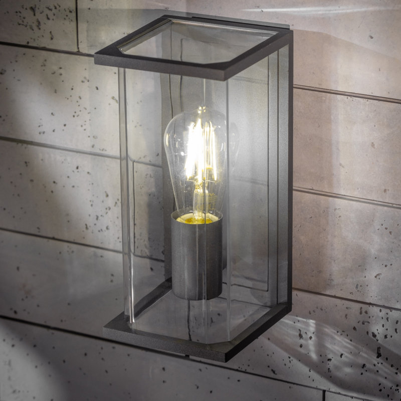 Neleah 27cm H Outdoor Wall Lantern