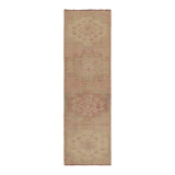 One-of-a-Kind 3'10" X 10'3" Hand Knotted Area Rug