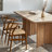 Gunnur Mid-Century Solid Wood Dining Chair-322007685