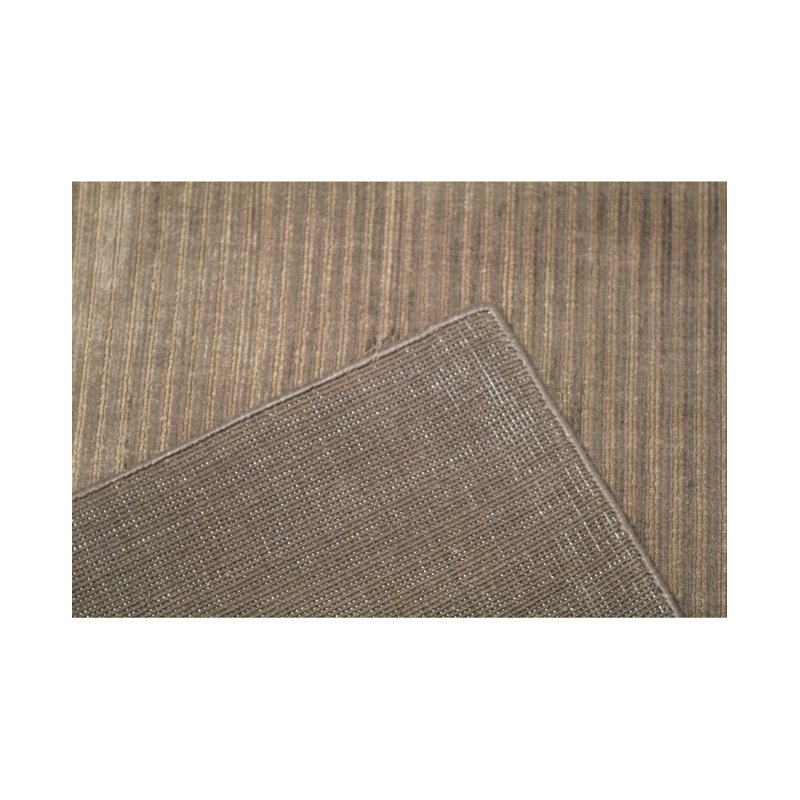 Striped Area Rug in Brown