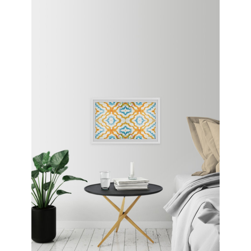 Turbulent Motion - Single Picture Frame Painting, 20cm H x 30cm W x 3.81cm D
