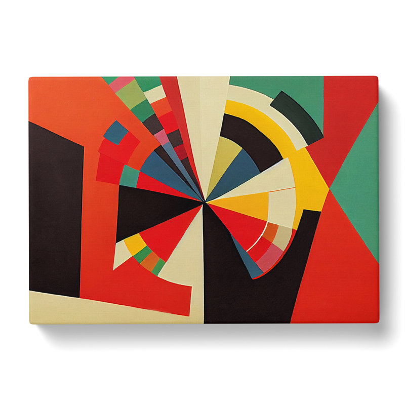 Enlightened Modern Abstract - Wrapped Canvas, 35cm H x 50cm W x 3cm D