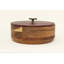 Porte-tortilla en bois rouge