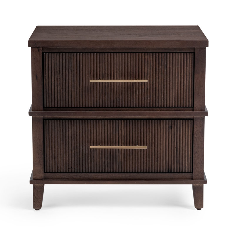 Westlake 2-drawer Mango Wood Nightstand