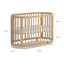 Oasis Oval Cot With Oval Mattress, White-66582778