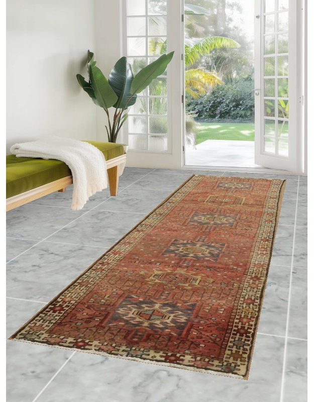 Exquisite Traditional Runner Rug 3x11