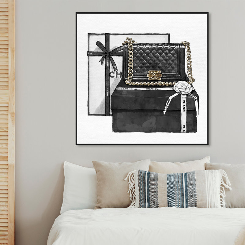 Gifted Beauty - Impression sur toile, Toile encadrée noire, H 40 po x l 40 po