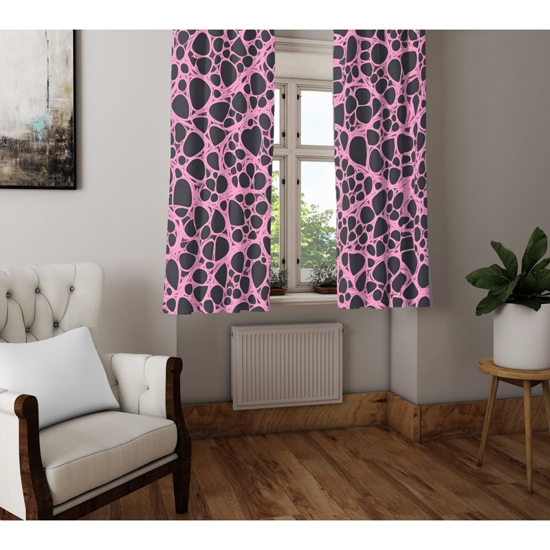 Semi Sheer Curtain Pair, 40" W x 82" L