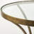 Glass Top End Table