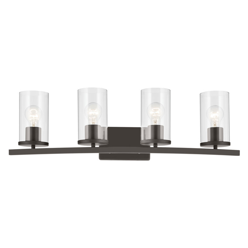 31.25" 4-Light Vanity Light, Bronze