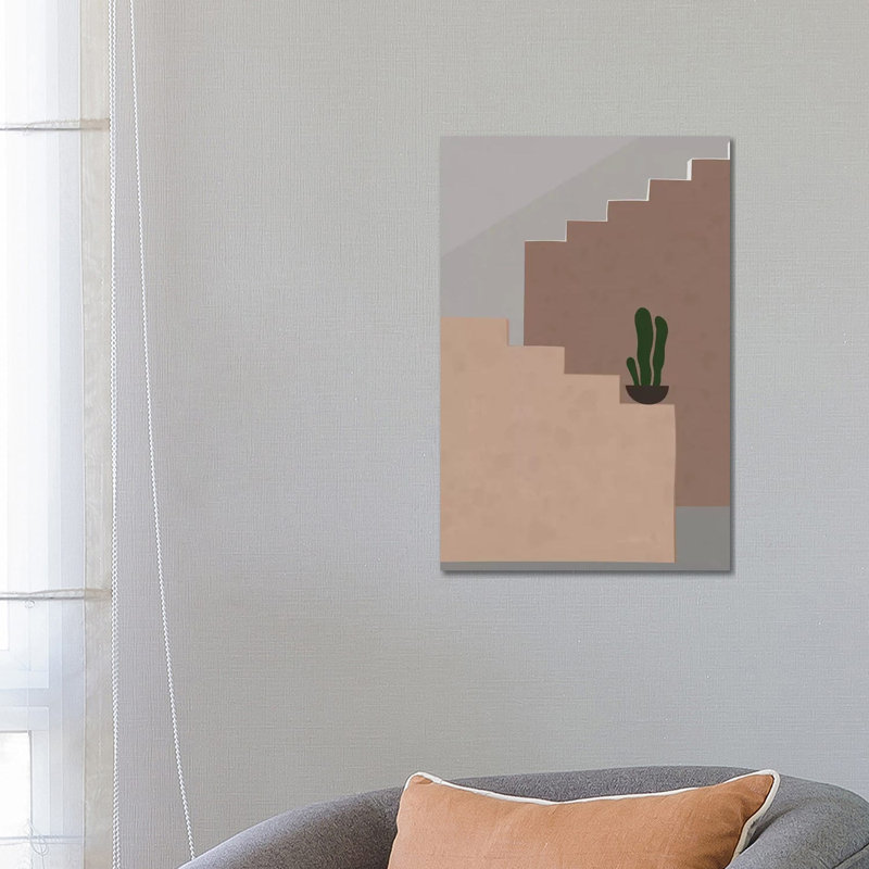 Stairs by Alisa Galitsyna - Wrapped Canvas Print, 66.04 cm H x 45.72 cm W x 1.91 cm D