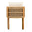 Acacia Wood Outdoor Dining Chairs 2-Pack-1540555403