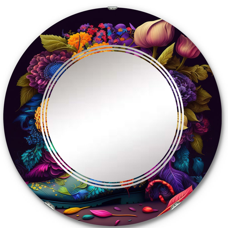 Miroir mural Olyne, 24 po x 24 po