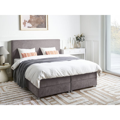 MINISTER Upholstered Bed with Mattress