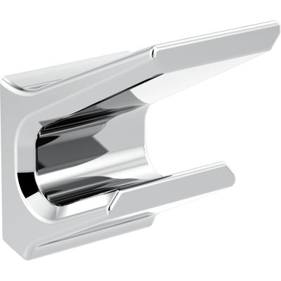 Pivotal Double Towel Hook Bath Hardware Accessory