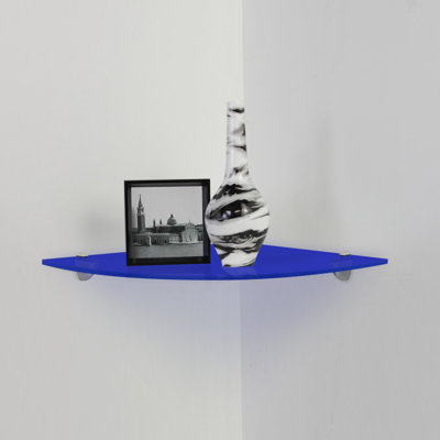 Tablette murale flottante en verre