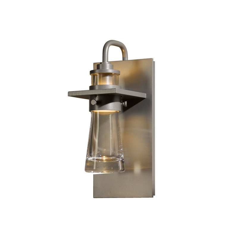 Applique murale d'extérieur Erlenmeyer, Acier bruni côtier, H 11,2 po x l 5 po x P 4,7 po