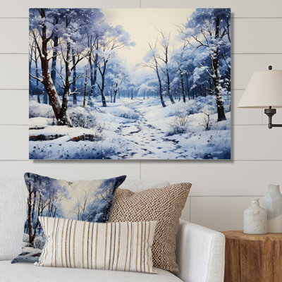 " Winter Silent Woods V "