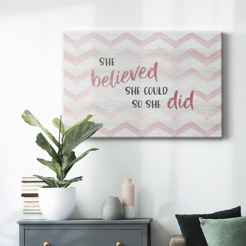 «Believed She She-Gallery», toile tendue, H 12 po x l 18 po