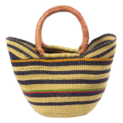 Bayou Breeze Raffia Basket