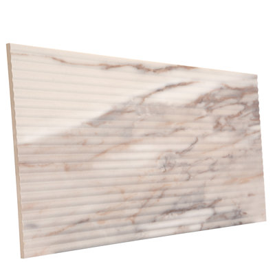 Reve Roseliere Deco 11-3/4 in. x 23-1/2 in. Porcelain Wall Tile