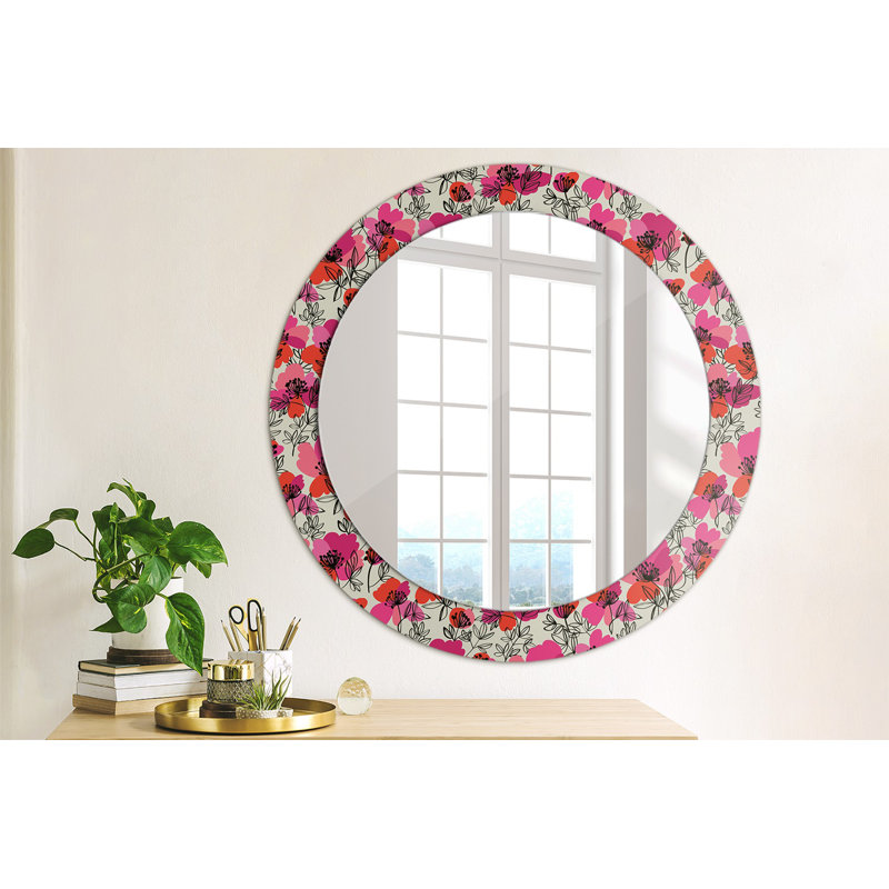 Huldar Glass Flat Wall Mirror