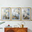 FLORAL Series Cxxxi - Impression encadrée sur mesure de qualité supérieure - 3 pièces-1686467540-1686467542