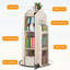 Bibliothèque rotative à 4 niveaux avec pivotement à 360 °, rangement spacieux pour les livres et les jouets, idéale pour les chambres d'enfants et les espaces de vie-131663099