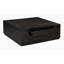 Flagstaff 2-drawer Square Cocktail Table In Modern Barista Brown On Solid Wood