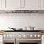 30" 900 CFM Convertible Insert Range Hood Stainless Steel Quiet 4 Speed Gesture Remote and Touch Panel Control with LED Lights-124637516-124637517
