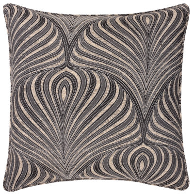 New Gatsby Geometric Jacquard Polyester Filled Cushion