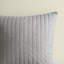 Lit double / grand gris et literie en coton avec attaches sécuritaires 3 pièces, pour lit