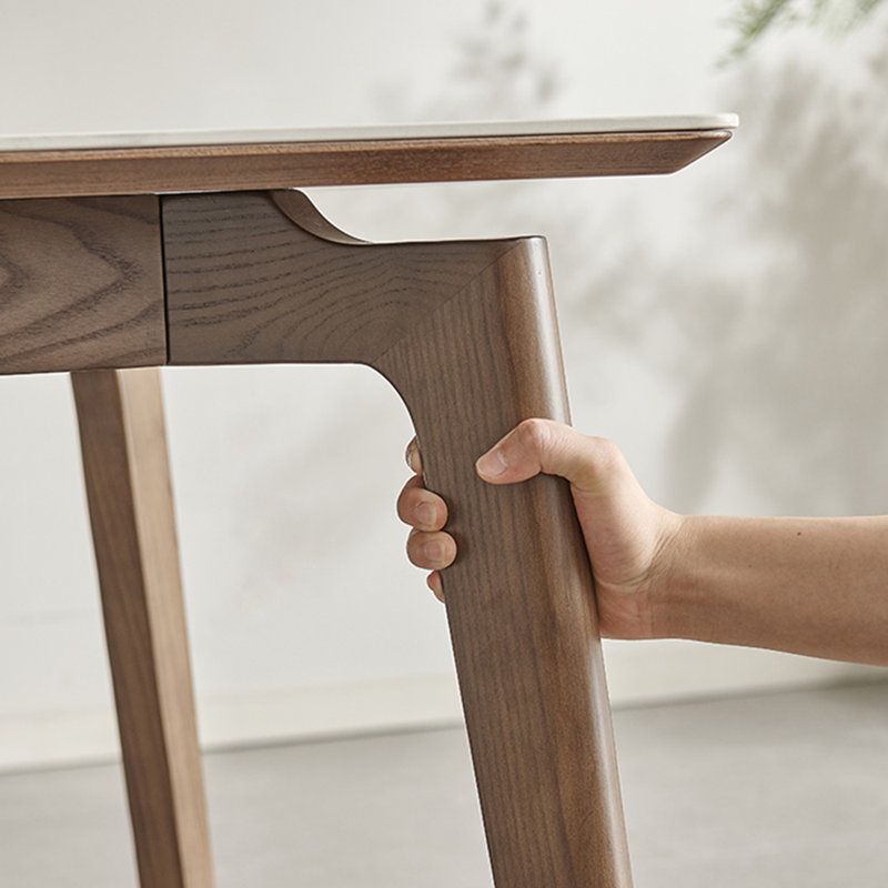 Ensemble de table et de chaises élégantes, H 29,52 po x L 62,99 po x l 33,46 po