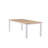 Navya Extendable Aluminium Dining Table