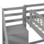 Lit mezzanine double avec bureau et lumières DEL - Tiroirs de rangement-2129749461-2129749464
