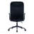 2-Piece Set Black Antique Black Pu Leather Office Chair, With Armrest, High Backrest, 360 Degree Swivel, Up And Down Adjustable Gaslift, Black Powder Coated Frame, Five Star Base, Black Wheels-1469000197